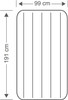 MATTRESS AIR INTEX 64757 39" X 75" X 10" 1P MATTRESS AIR INTEX 64757 39" X 75" X 10" 1P