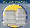 FOOD BOX BIODEGRADABLE 6" X 6" 50PCS PACK 1 COMPARMENT