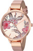 Watch Women Nine West NW/2044RGPK Rose Gold-Tone and Blush Pink Strap