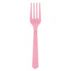 PARTY PLASTIC FORKS 18PCS PACK UNIQUE