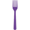 PARTY PLASTIC FORKS 18PCS PACK UNIQUE