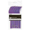 PARTY PLASTIC FORKS 18PCS PACK UNIQUE