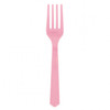 PARTY PLASTIC FORKS 18PCS PACK UNIQUE
