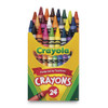 CRAYON CRAYOLA 24PCS PACK PREFERRED BY TEACHERS!