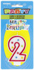 PARTY BIRTHDAY CANDLE NUMBERS UNIQUE