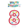 PARTY BIRTHDAY CANDLE NUMBERS UNIQUE