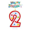 PARTY BIRTHDAY CANDLE NUMBERS UNIQUE