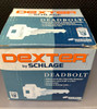 LOCK DEADBOLT SCHLAGE DEXTER SINGLE #3050085