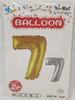 PARTY BALLOONS FOIL TYPE NUMBERS NO. 13991