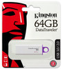 COMPUTER FLASH DRIVE 64GB KINGSTON USB G4 DATA TRAVELER DTIG4/64GB