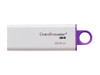 COMPUTER FLASH DRIVE 64GB KINGSTON USB G4 DATA TRAVELER DTIG4/64GB