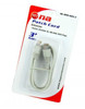 COMPUTER CABLE CAT 5E WITH ENDS 3' BL-IBM-425-3 PATCH CORD NIPPON AMERICA