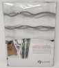SHOWER CURTAIN MSHINE YB2950810 180 X 180CM WITH HOOKS