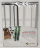 SHOWER CURTAIN MSHINE YB2950810 180 X 180CM WITH HOOKS