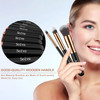 Makeup Brushes SOLVE Premium Makeup Brush Set Synthetic Cosmetics Foundation Powder Concealers Blending Eye Shadows Face Kabuki Makeup Brush Sets 10pcs Rose Golden