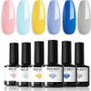 Nail Modelones Gel Polish Set 6 Colors