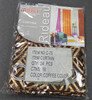 CURTAIN C-75 COFFEE COLOR 55X102" 140X260CM IERCY CORTINA