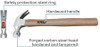 HAMMER CLAW 8OZ TOTAL THTW7308 WOOD HANDLE