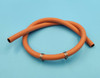 GAS HOSE WITH 2 CLIP ORANGE MASSY 39"