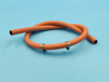 GAS HOSE WITH 2 CLIP ORANGE MASSY 39"