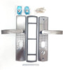 LEVER HANDLE SET FOR METAL DOORS 10.5"