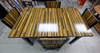 WOOD DINING TABLE YR2201-1010 WITH 4 CHAIR SET (WOOD LOOK)