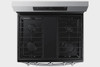 STOVE 5 BURNER SAMSUNG NX60A6115SS STAINLESS STEEL WITH PLATE-GRIDDLE