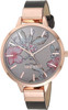 Watch Women Nine West Floral Dial Grey / White