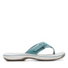 Footwear Women Clarks Breeze Sea Flip-Flop Teal