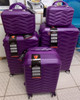 LUGGAGE SUITCASE HARD COVER 5PCS SET 4 WHEEL SPINNER TR-AB5