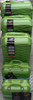 LUGGAGE SUITCASE HARD COVER 5PCS SET 4 WHEEL SPINNER TR-AB5