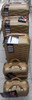 LUGGAGE SUITCASE HARD COVER 5PCS SET 4 WHEEL SPINNER TR-AB5