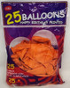 PARTY BALLOONS COLORED 25PCS PACK UBL SC0030