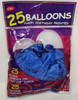 PARTY BALLOONS COLORED 25PCS PACK UBL SC0030