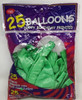 PARTY BALLOONS COLORED 25PCS PACK UBL SC0030