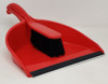 DUST PAN & BRUSH WITH RUBBER TIP CY-903 COLOR