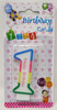 PARTY BIRTHDAY CANDLE NUMBERS 0-9 1234