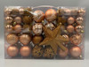 Christmas Decorations Balls & Star Topper XL005 100Pcs Pack