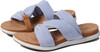 Footwear Women Clarks Eliza Skip Slide Sandal Blue  /Black