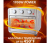 AIR FRYER BRENTWOOD AF-2410S 6IN1 OVEN TOASTER