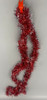 Christmas Decorations Streamer With Silver Tips MTL45 6FT