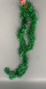 Christmas Decorations Streamer With Silver Tips MTL45 6FT