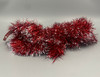 Christmas Decorations Streamer With Silver Tips MTL45 6FT