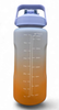WATER BOTTLE YJ682 WITH HANDLE TWO TONE PLASTIC 2000ML LARGE