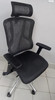 CHAIR OFFICE BLACK WITH HEAD & ARM REST 0043