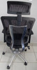 CHAIR OFFICE BLACK WITH HEAD & ARM REST 0043
