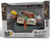 Toy Bus Food Kitchen Play Set 3 Cat Multifunction Cute R003