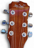 GUITAR JEAN PAUL JPCX50CET-YB GLOSSY YELLOW BURST 39" ACOUSTIC ELECTRIC CUTAWAY NYLON STRINGS