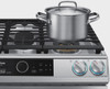 STOVE 5 BURNER SAMSUNG NX60T8755SS AIR FRYER TRUE CONVECTION FLEX-DUAL OVEN WITH PLATE-GRIDDLE