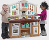 Toy Kitchen Step2 Large Tan Realistic Lights & Sounds 45pcs